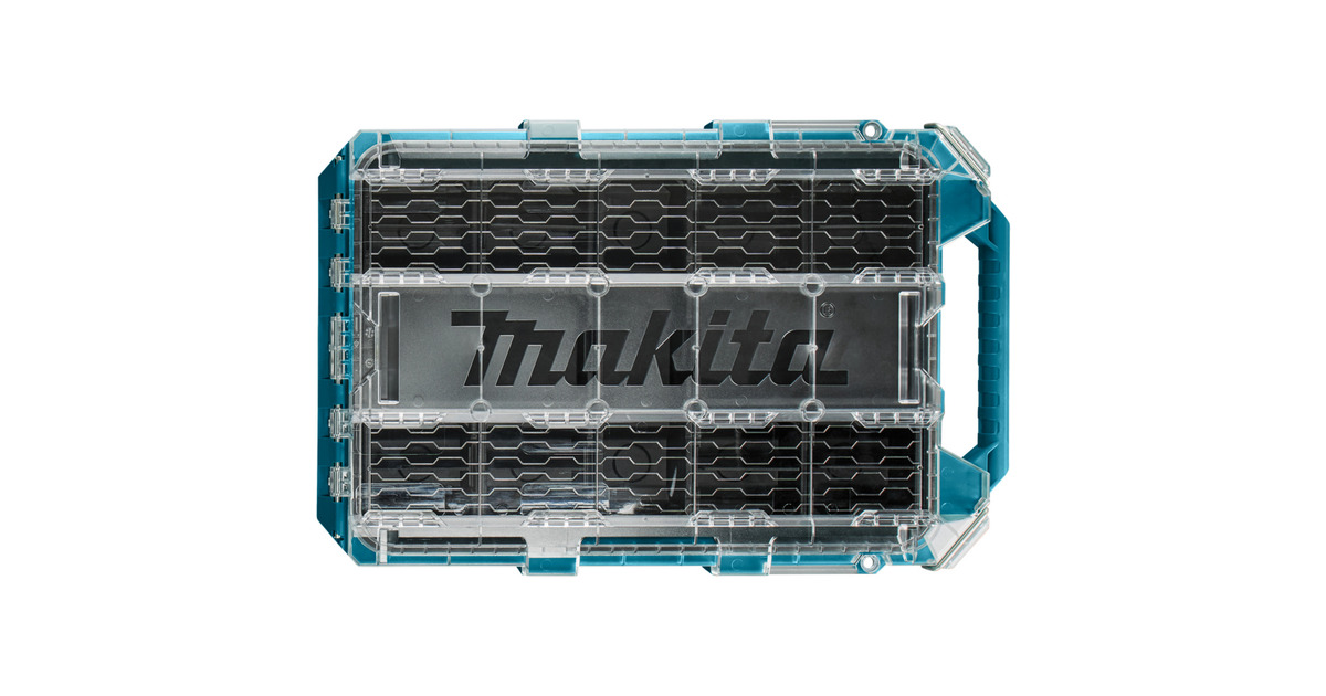 MakitaMaktrak Organizer Plat P-91051 gereedschapsbox  (Blauw/zwart)