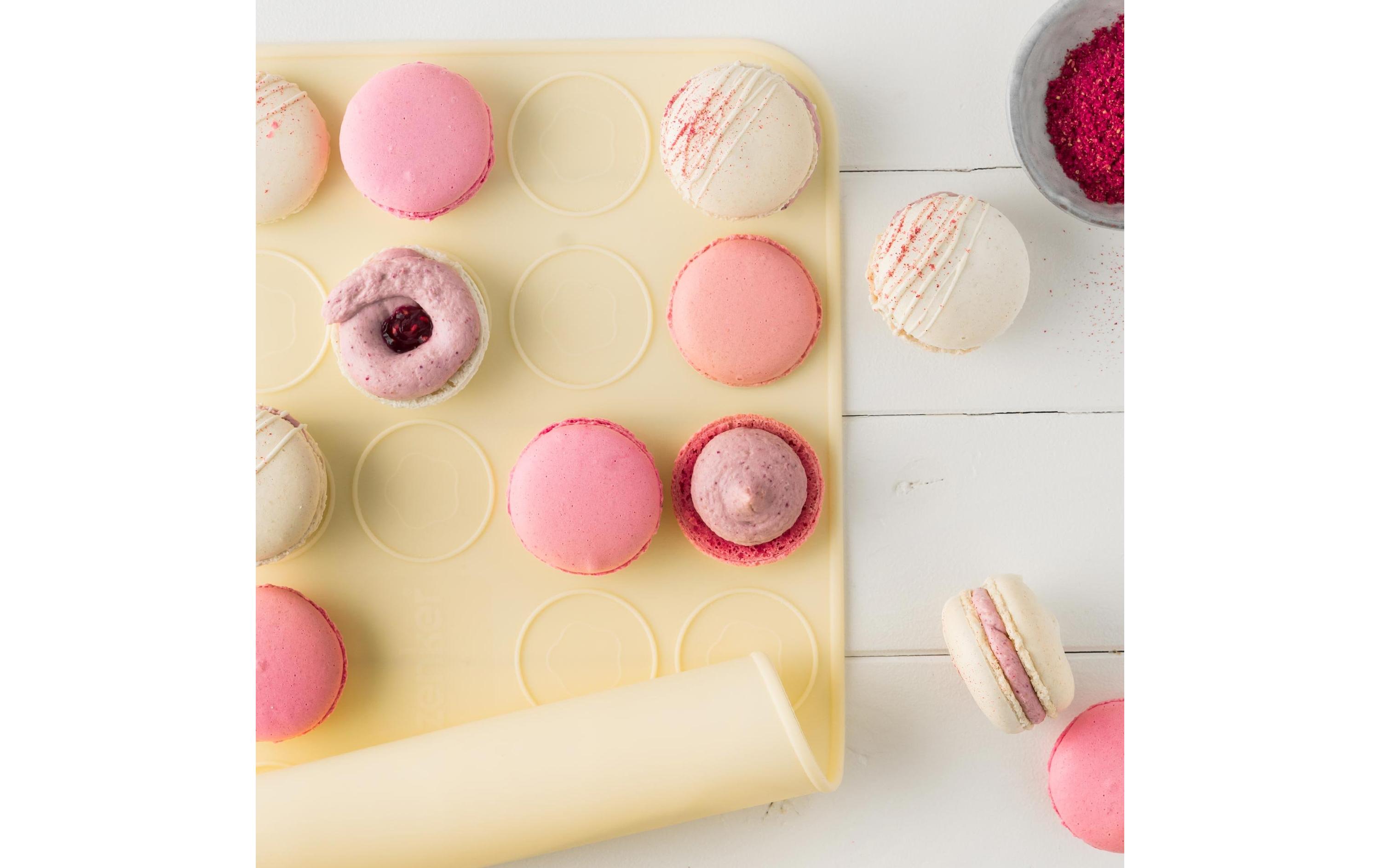 Backmatte Sweet Sensation 1 StückBackunterlage aus Silikon für Macarons