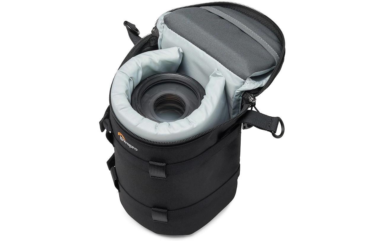 Objektivtasche ProTactic LCS 12 x 24 IIIGepolsterte Tasche mit Zurrgurt für Objektive bis zu 12 cm Durchmesser und 24 cm Länge
