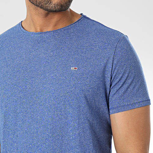 Tee Shirt Slim Oversize Jasper 9586 Bleu Roi Chiné