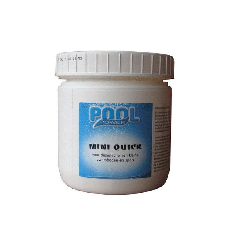 Pool Power Chloortabletten - 180x st - 2,7 cm - mini quick tablet