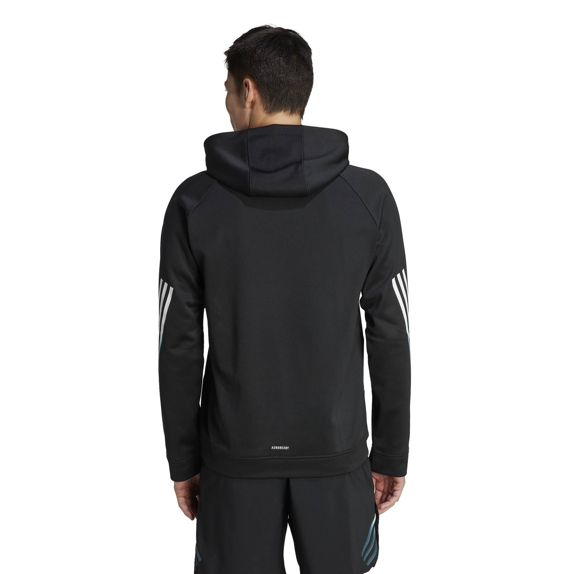adidas Performance| Herren Hoodie TRAIN ICONS 3-STRIPES TRAINING HOODIE