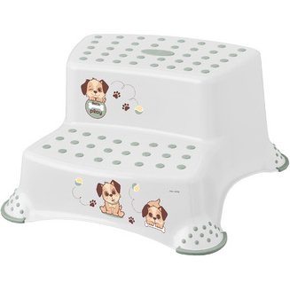 kids Marchepied 'igor dogs', 2 niveaux, blanc