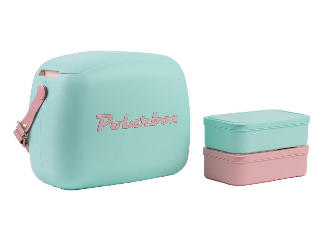 GELEIRA RÍGIDA POLARBOX VERDE ÁGUA 6L