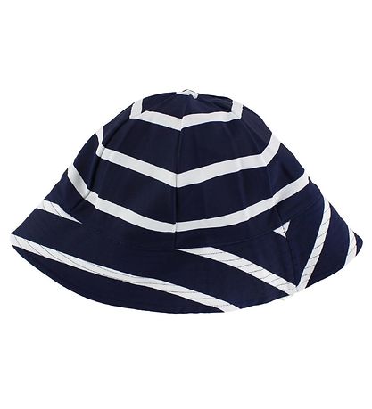 Petit Crabe Bådehat - UV50+ - Navy/Hvidstribet