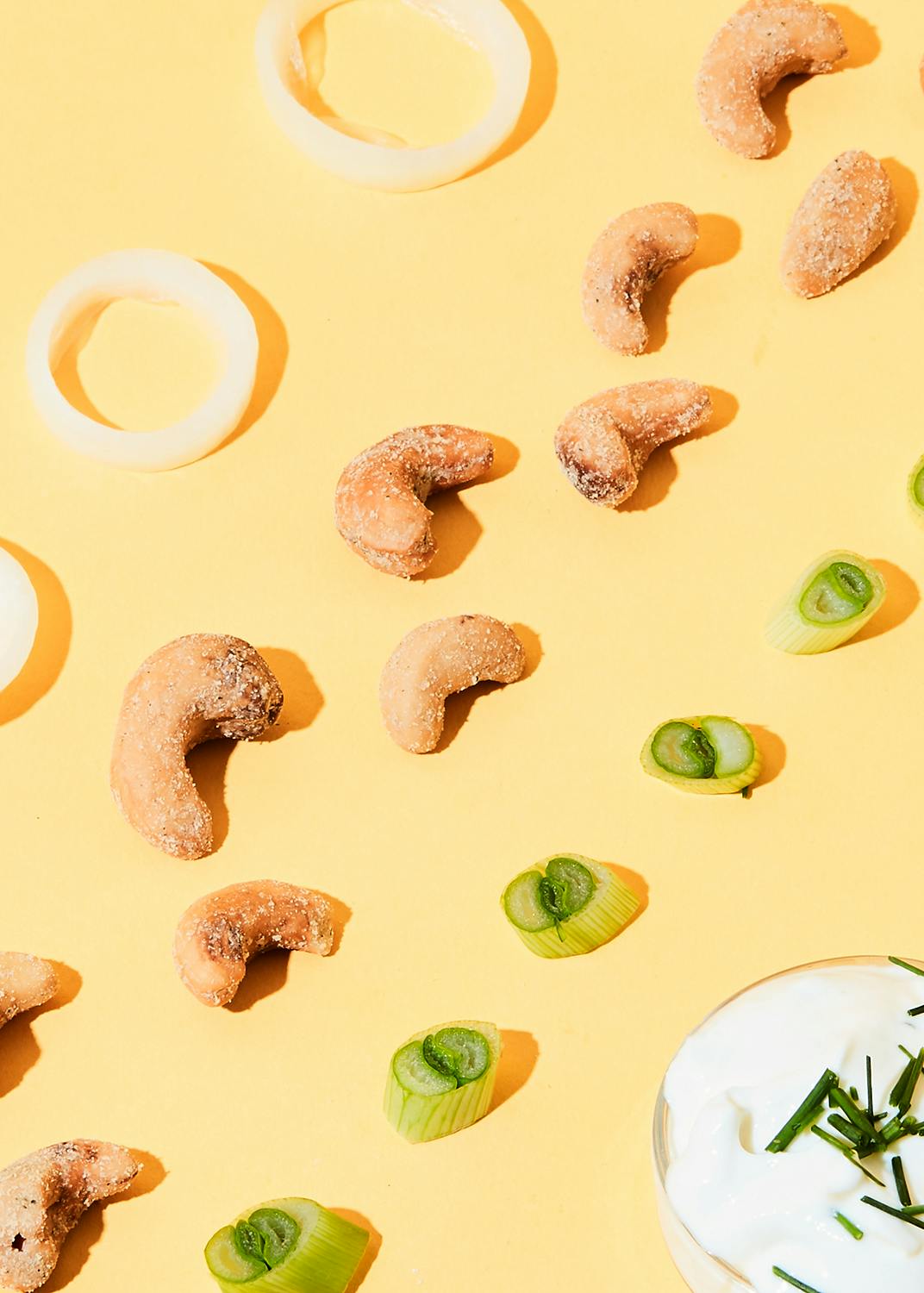 Cashewkerne mit Sour Cream and Onion Gewürz 500 g
