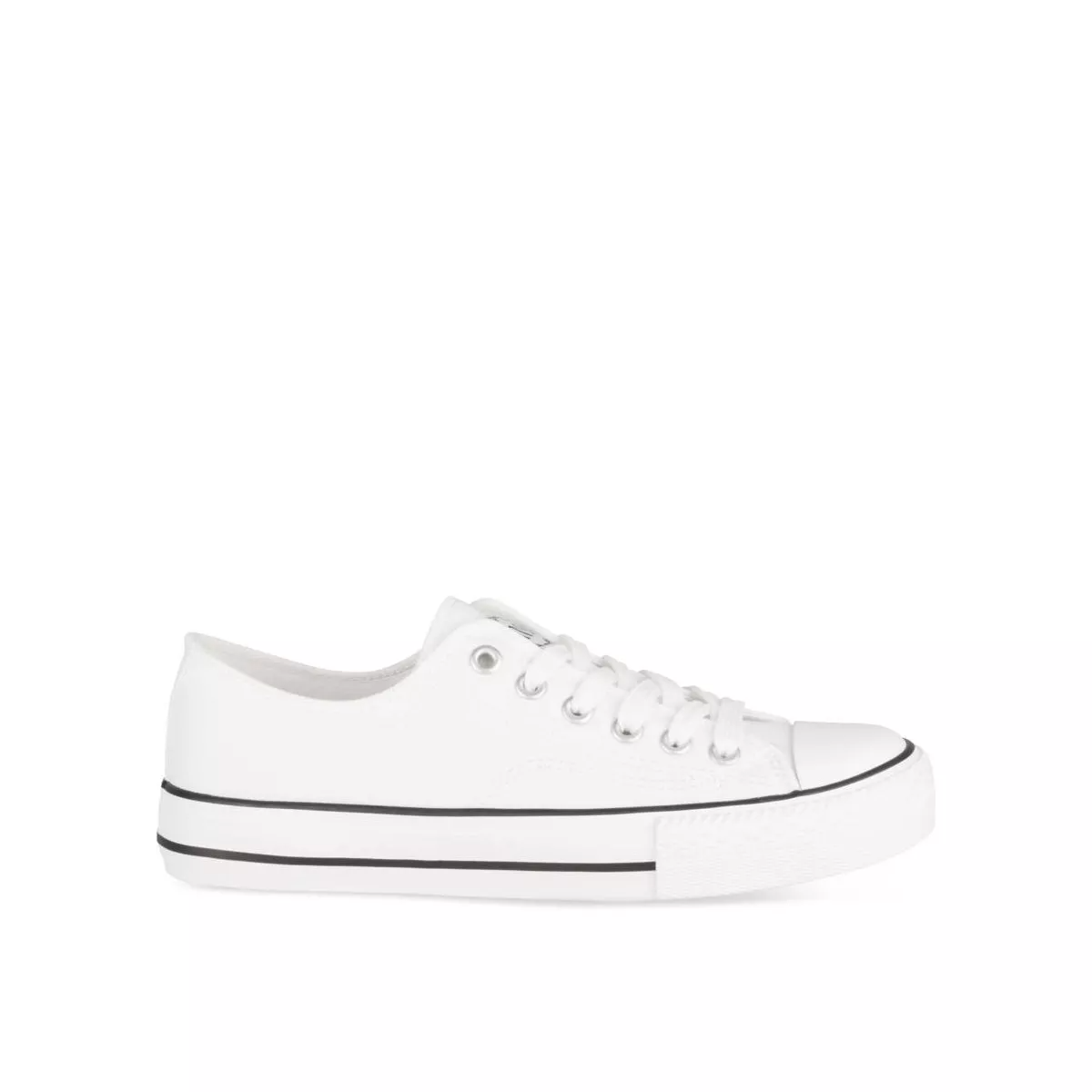 Baskets Toile VERT Femme Lacets - MERRY SCOTT