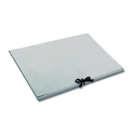 Folia 6907- Sammelmappe, grau, A2, mit Band