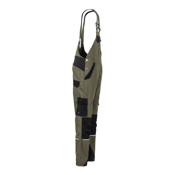 6535 Norit Dameoveralls oliven/sort