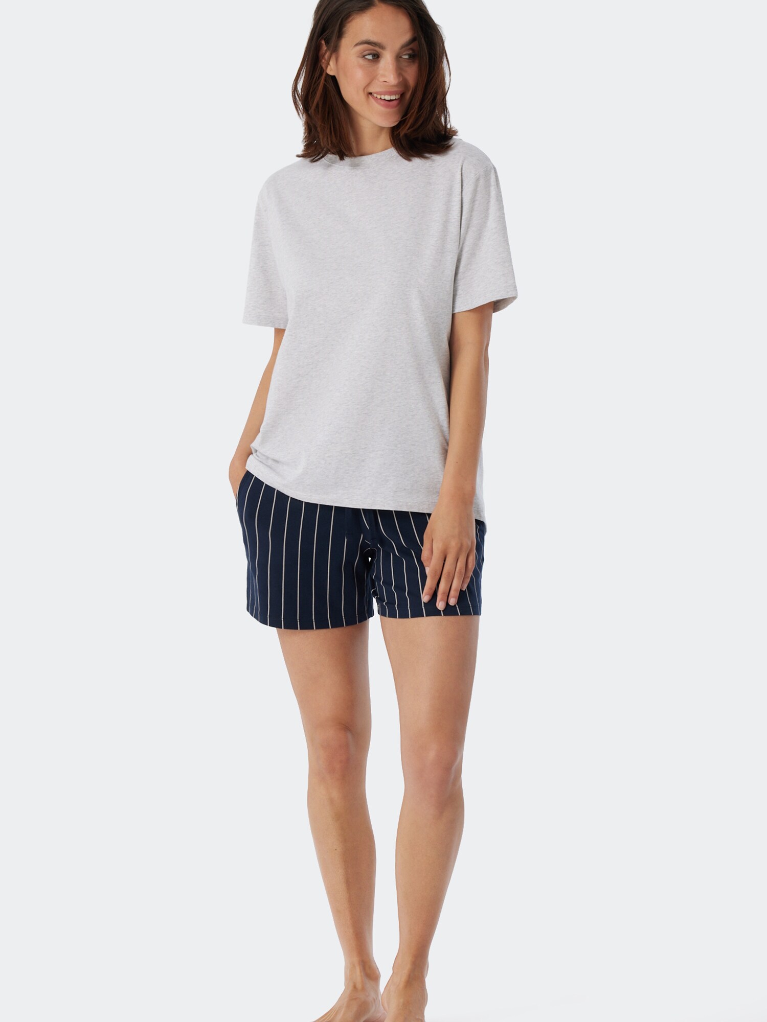 Schiesser Damen T-Shirt Mix & Relax