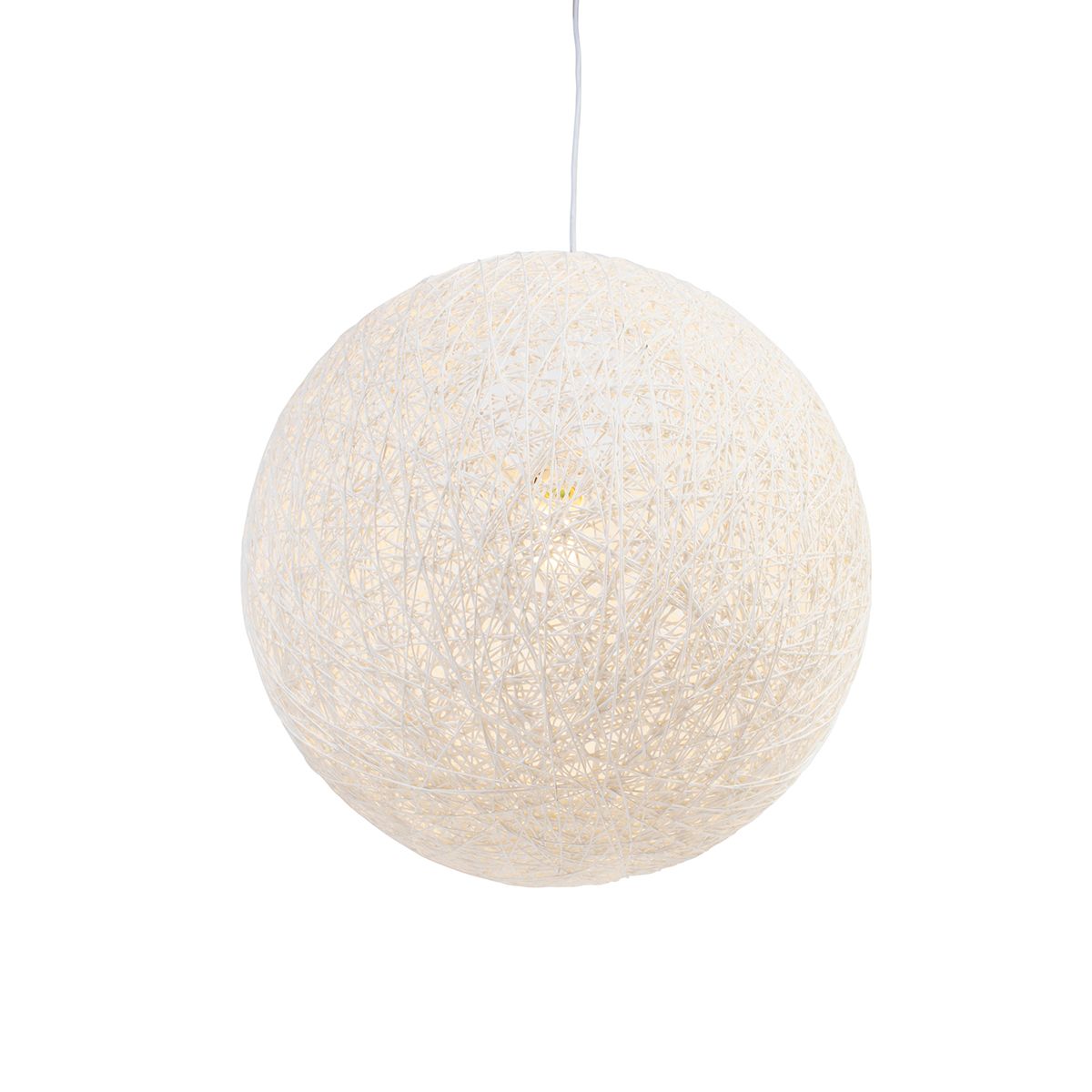 Smart hanglamp wit 45 cm incl. Wifi A60 - Corda