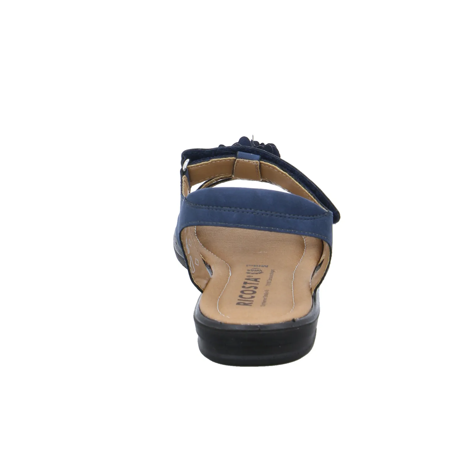 RICOSTA Mädchen-Sandale Jeansblau Leder  Sommerschuh