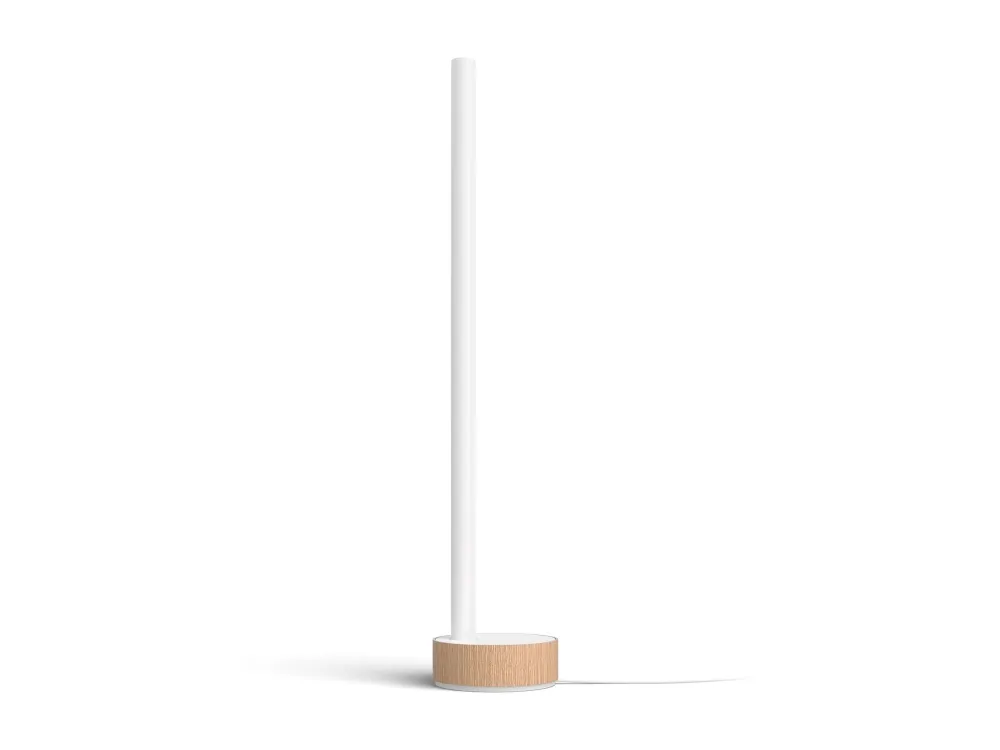 Philips Hue White and Color Ambiance Signe gradient - Bordlampe - Oak