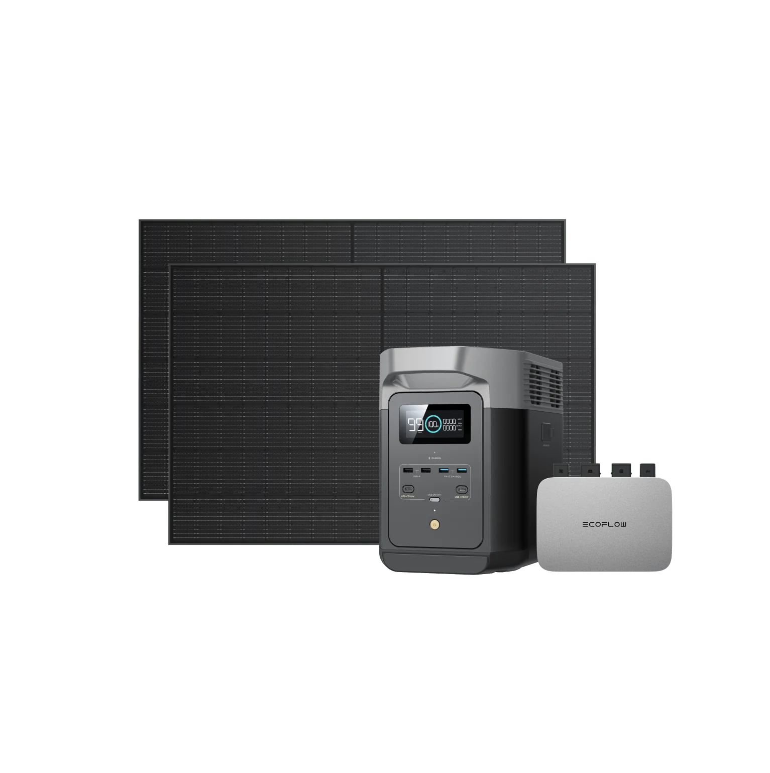 EcoFlow PowerStream Balkonkraftwerk 800W für Wand
