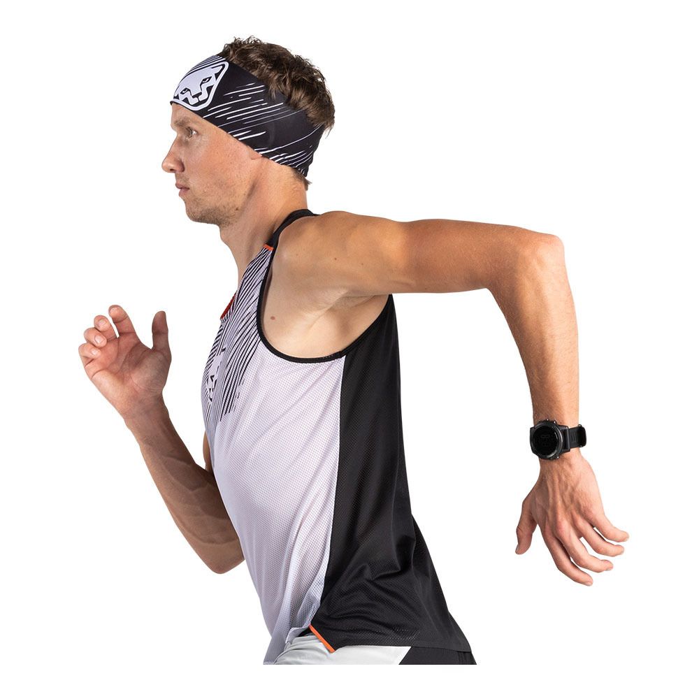 Dynafit GRAPHIC PERFORMANCE - Bandeau black out/0520/striped
