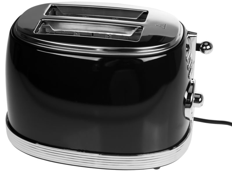 FURBER Toaster Brando Schwarz glanz Gleichzeitiges Rösten von 2 Toastscheiben