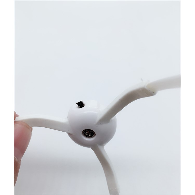 (6-tlg. Set) Ersatz Seiten Bürsten / Hepa Filter / Gummi Lamellen für Roborock Staubsauger Roboter Mijia Xiaowa