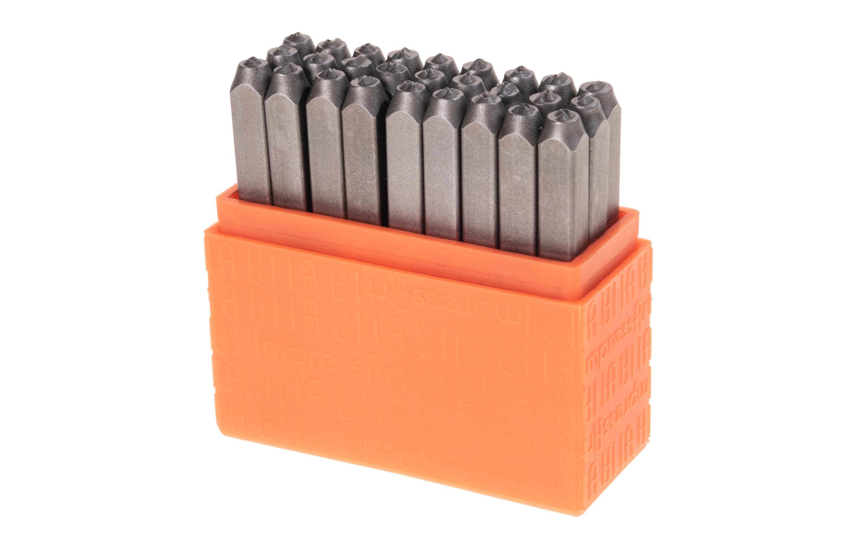 Prägestempel Set 3 mm Kleinbuchstaben, 27 StückImpress Art Buchstaben gravieren