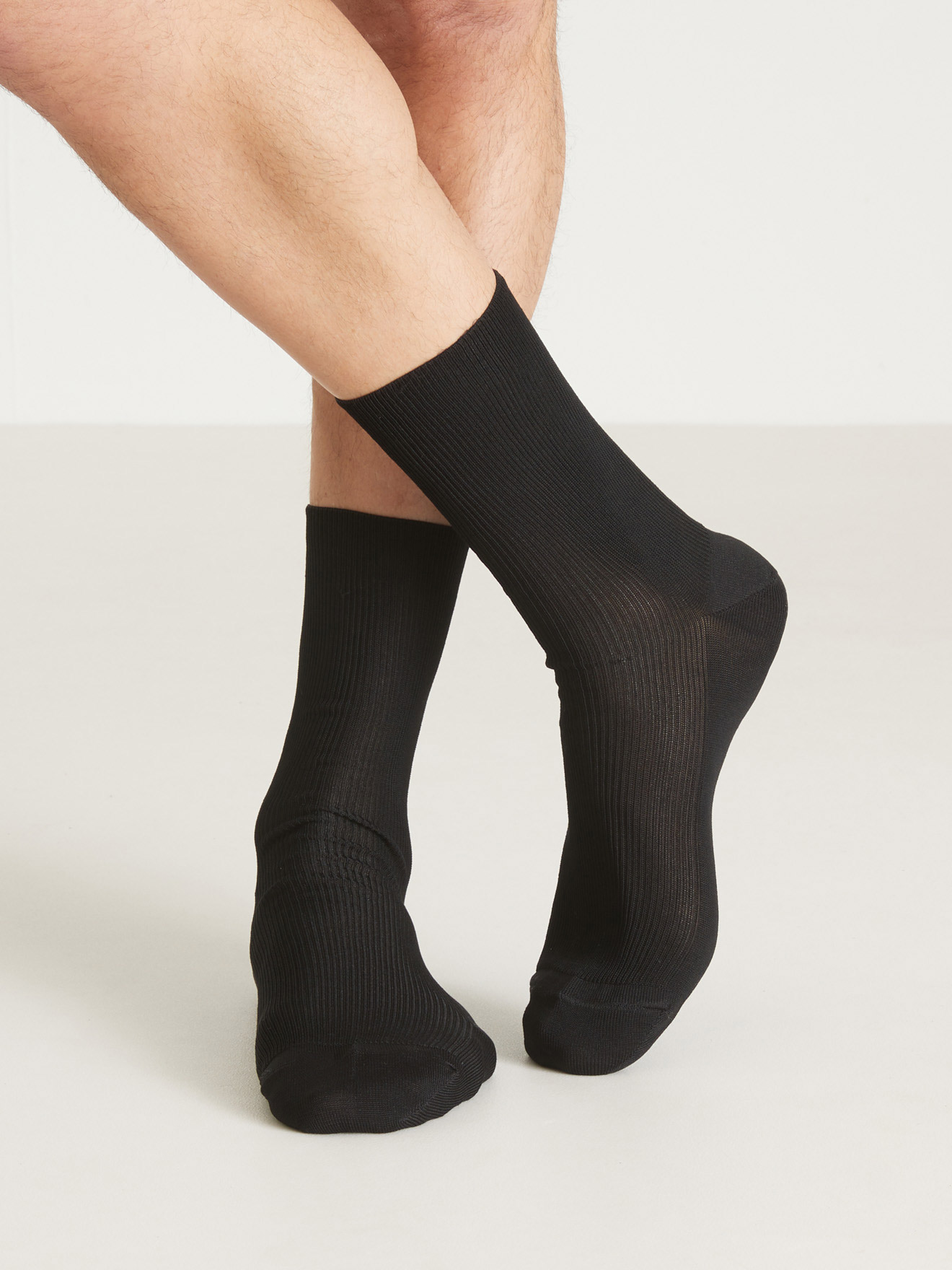 Lot 2 paires de mi-bas pieds sensibles