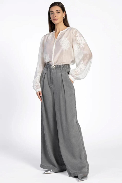 Aaiko ecru dames blouse