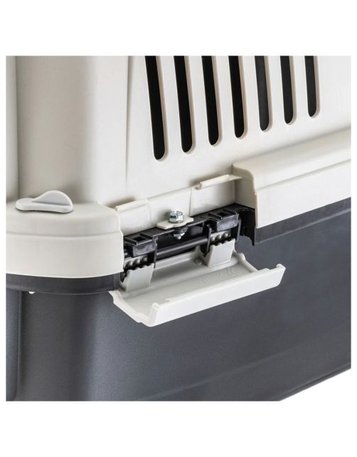 Ferplast Reismand Clipper 3 - Kattenvervoersbox - 64x43x43 cm Zwart