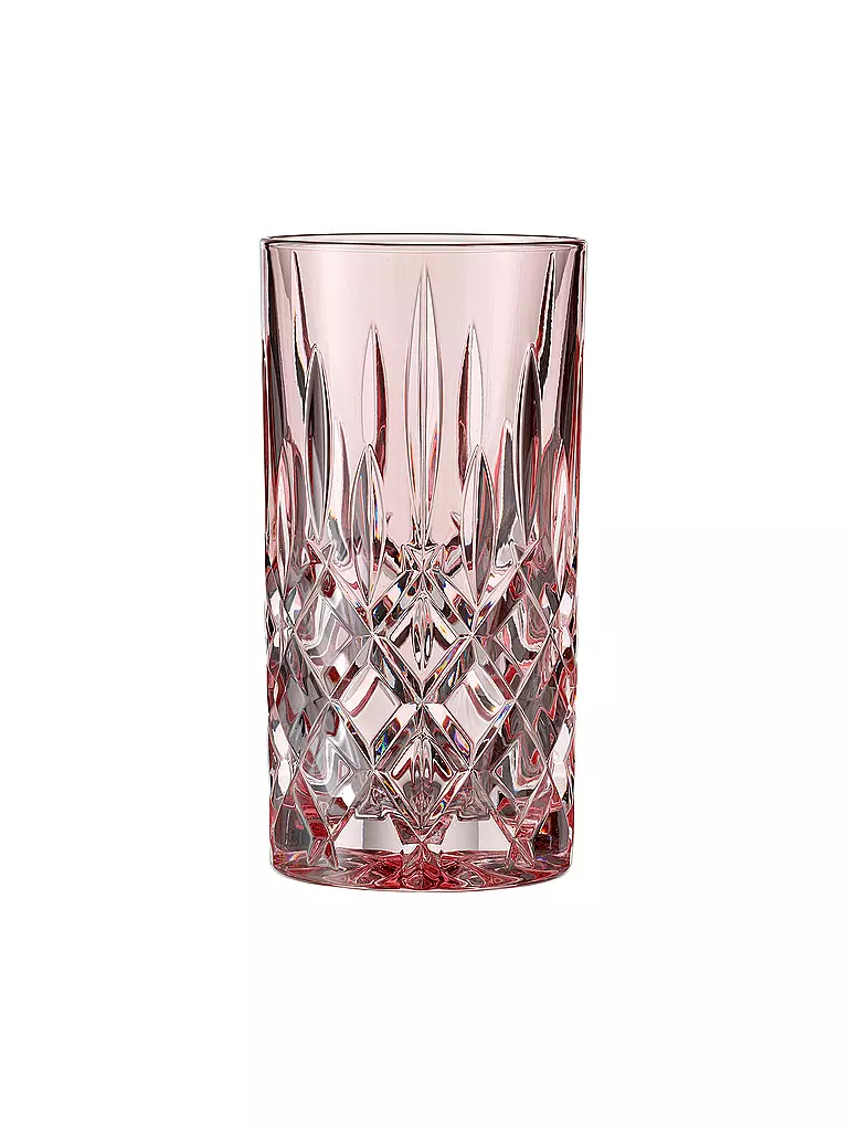 NACHTMANN Longdrink Gläser 2er Set NOBLESSE FRESH COLORS Rose rosa