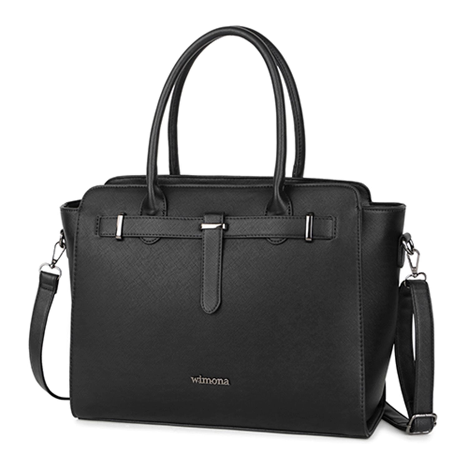 Wimona Sienna 15.6'' Laptoptas zwart
