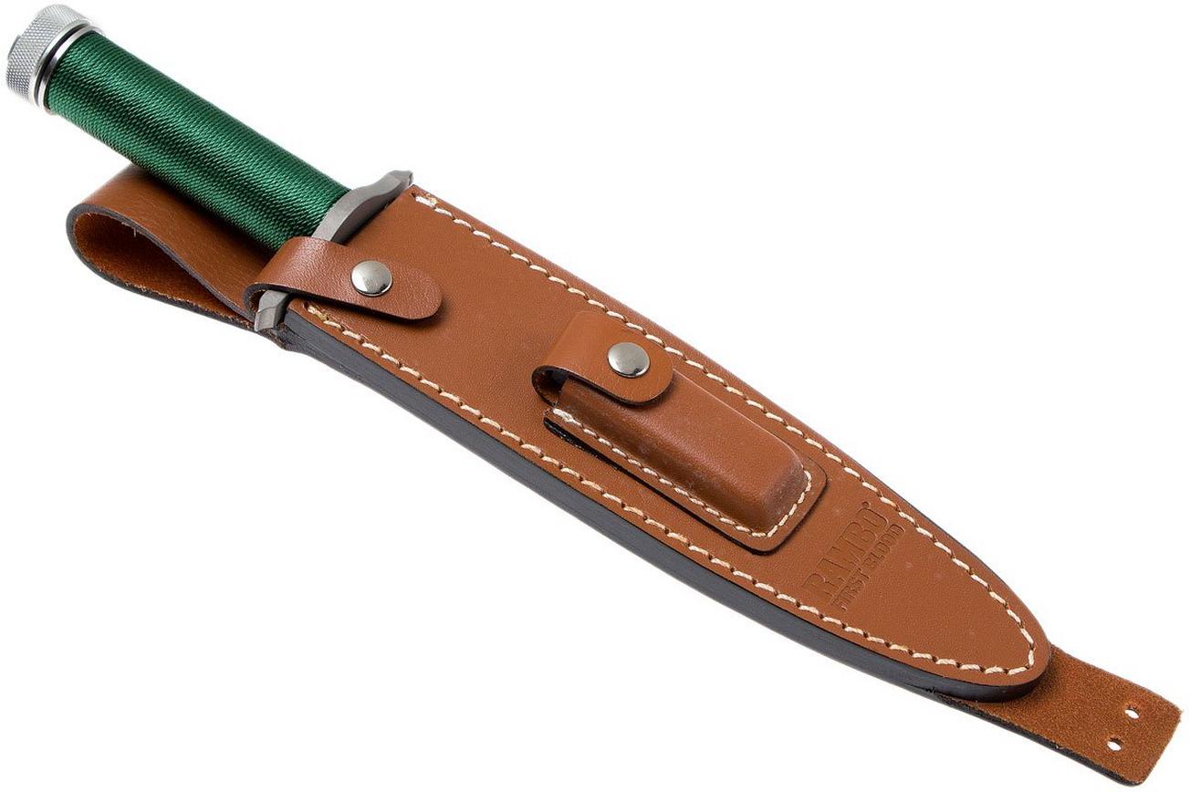 RAMBO knife First Blood Signature Edition met survival kit, 9293