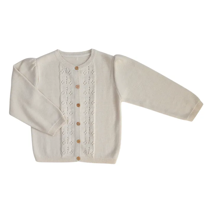 Lililotte Exclusivité Lililotte x Smallable - Cardigan Vincianne | Blanc cassé