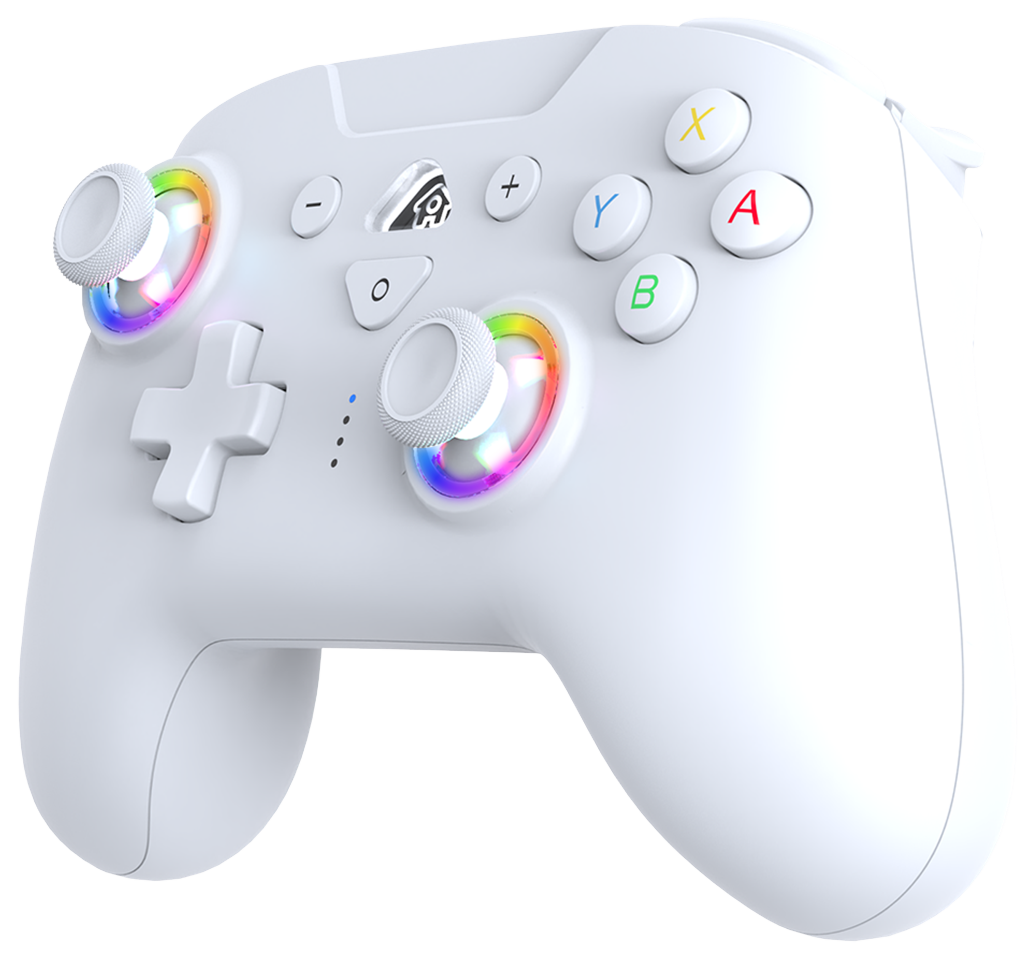 Subsonic Wireless Led Controller White - Nintendo Switch