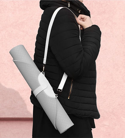 Shnuggle Wickelauflage - Yoga - Grau