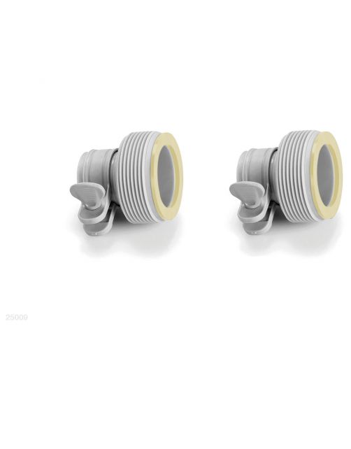 Intex Koppelstuk Adapter B Voor Zwembadpomp - Zwembad-Toebehoren - Multi-Color 2 stuks 32 -> 38 Mm