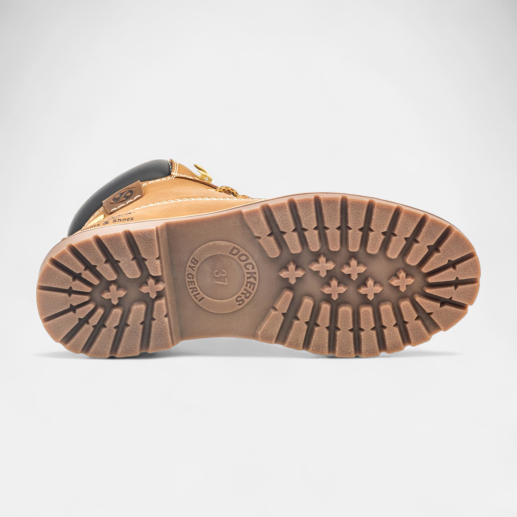 Bottines à lacets Femme camel