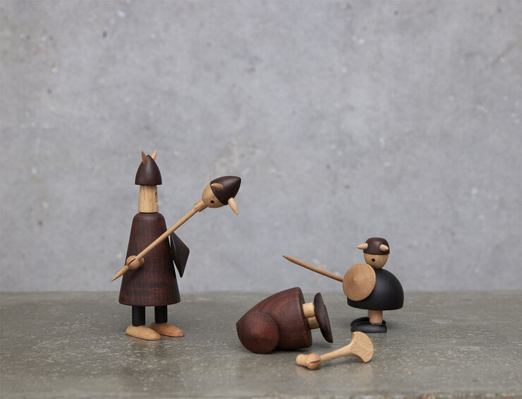 Andersen - Furniture The vikings of Denmark - Set of 3 Træ