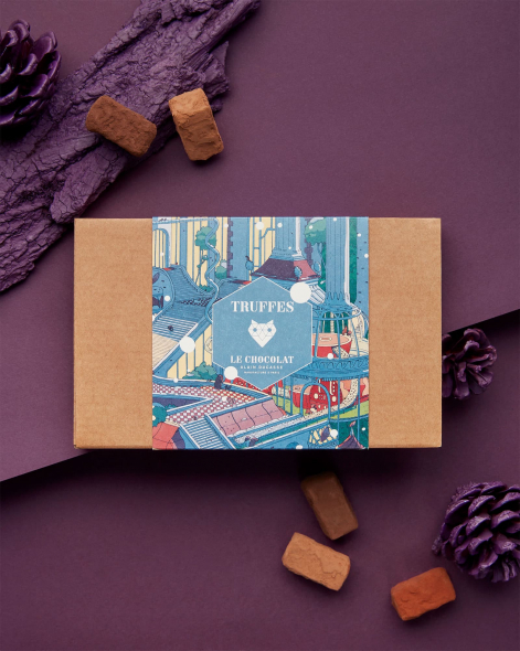 Coffret Truffes Assorties 27 pièces | Le Chocolat Alain Ducasse 260g