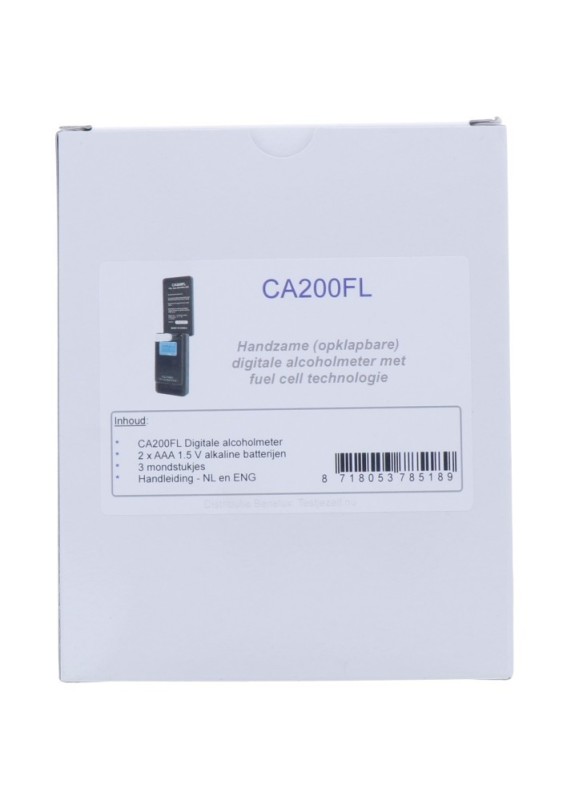 treebys CA200FL Digitale Alcoholmeter 1 Stuk