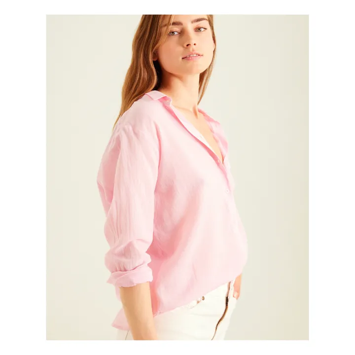 Sacrécoeur Chemise Manon Voile de Coton | Rose
