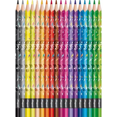 Maped Mini Cute - 18 Crayons de couleur