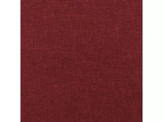 Repose-pied Rouge 45x29,5x35 cm Tissu