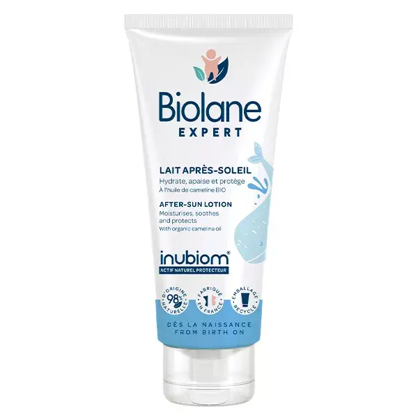 Biolane Expert - Protetor Solar - Loção Pós-Sol - Hidrata, Suaviza e Protege - 100ml