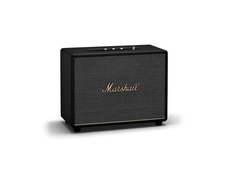 Marshall Bluetooth Speaker Woburn III Schwarz Der kraftvolle Lautsprecher mit überarbeitetem Klangerlebnis
