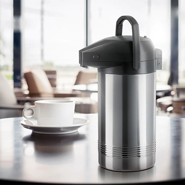 Pichet à pompe isotherme inox 2 L Emsa