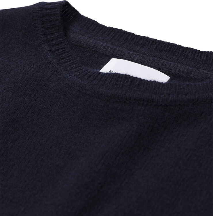 Norse Projects Sigfred Lambswool Blå