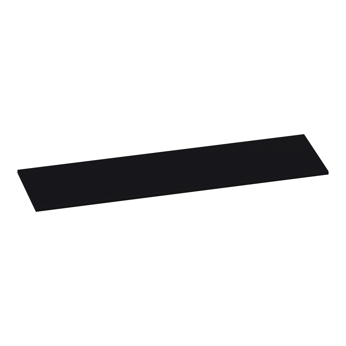 Brauer Ocean Slim toppaneel 160cm zwart mat