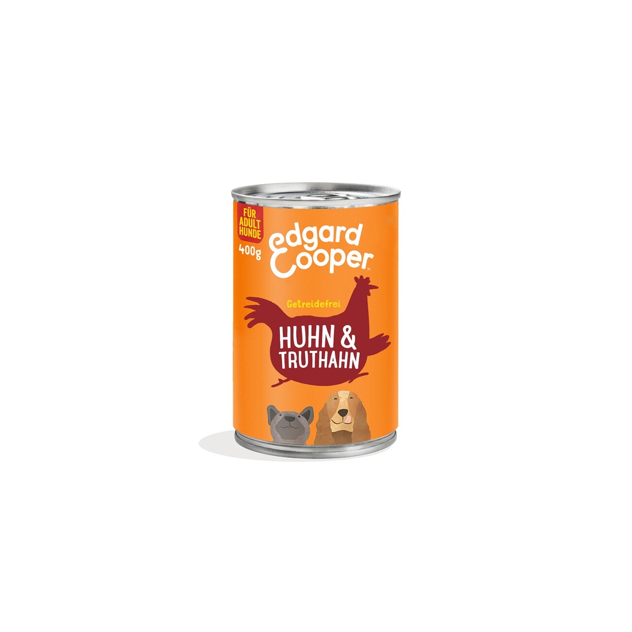 Edgard & Cooper Adult 6x400g Huhn und Truthahn