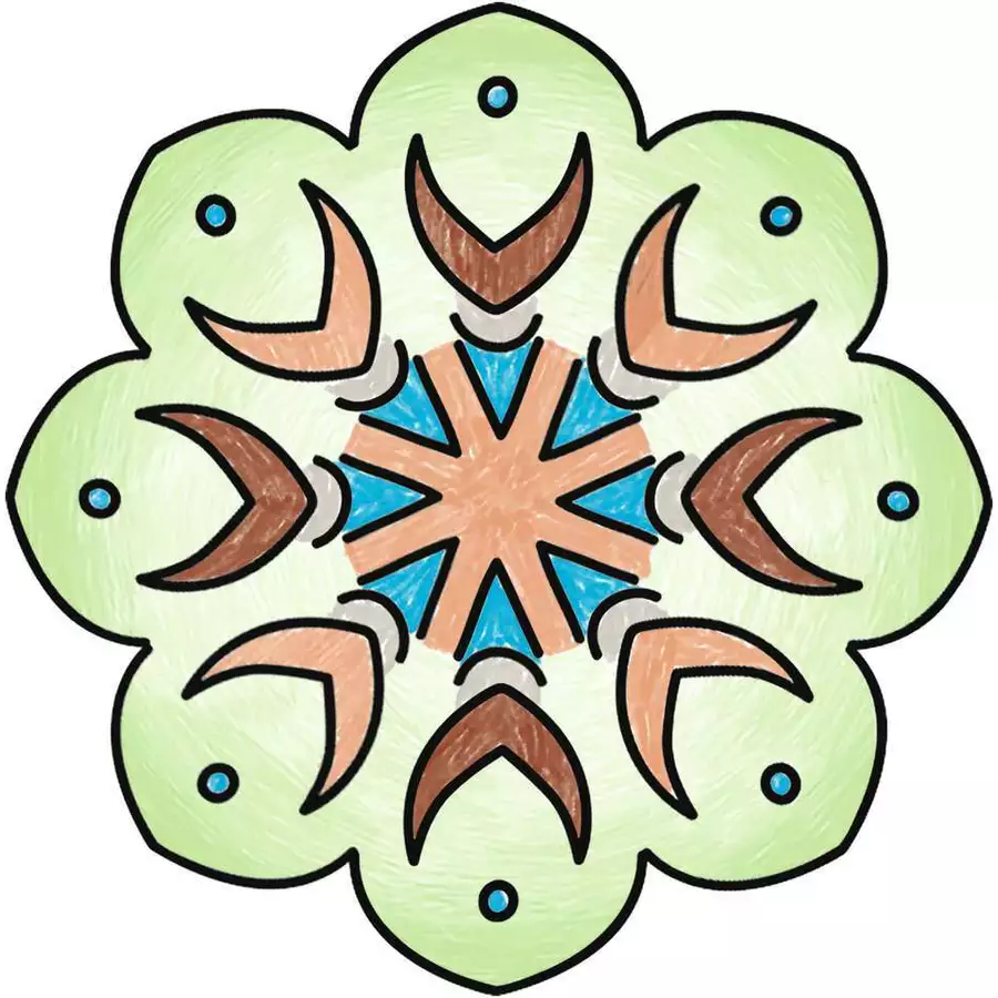 Ravensburger Midi Mandala-Designer Boho Style bunt