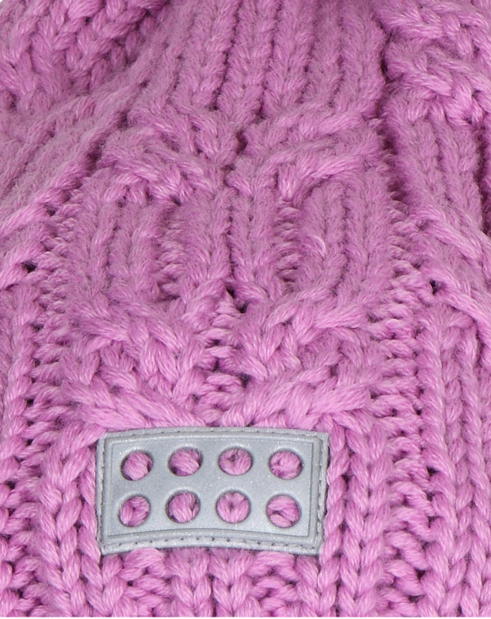 Wintermütze LWATLIN 718 gefüttert mit Wolle in rose