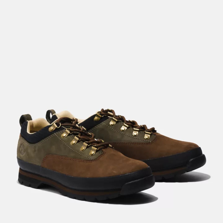 Bota Euro Hiker Masculina na Cor Verde Escuro