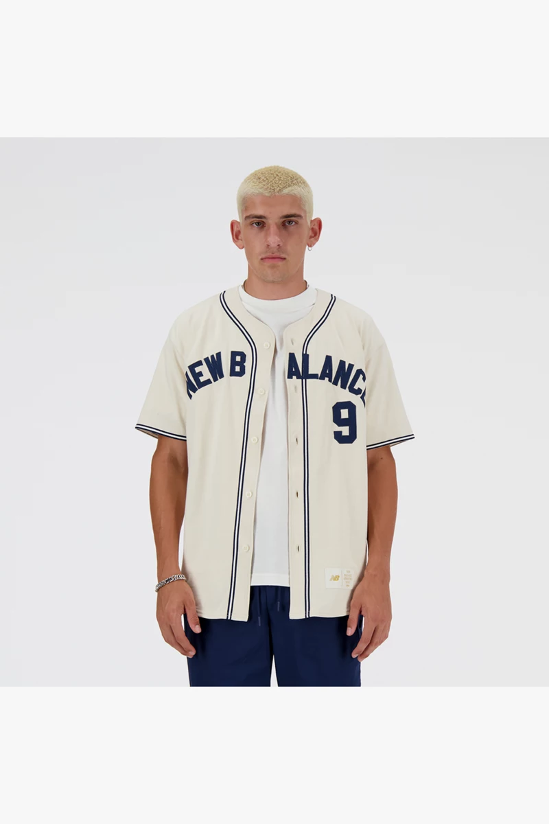 New Balance Sportswear Greatest Hits Baseball Jersey Herren Hemd