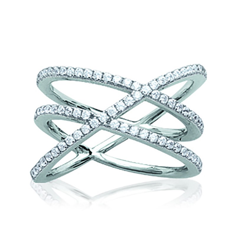 Bague Femme - Argent 925 - Oxyde de zirconium